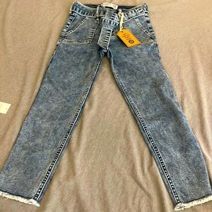 Abercrombie kids girls(9/10 slim) high rise skinny ankle jeans brand new